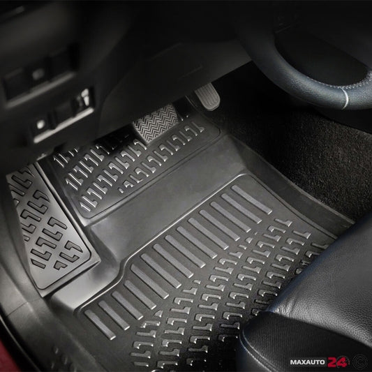 Гумени стелки RizLine съвместими с Volkswagen Caddy (2020+)  2БР/К-Т