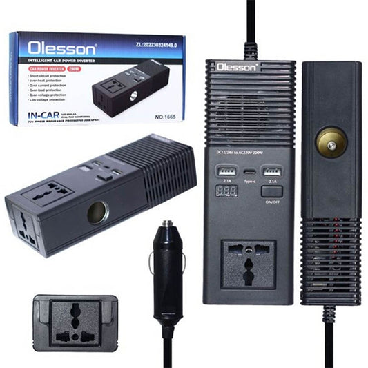 Преобразувател на напрежение от 12V/24V на 220V - 1665