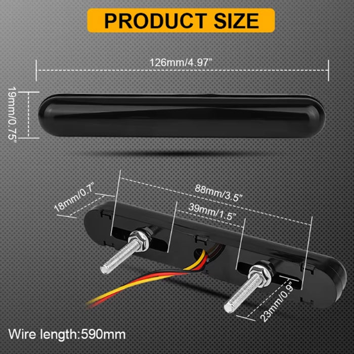 Габарит PG209 - 2бр / к-т - Червен