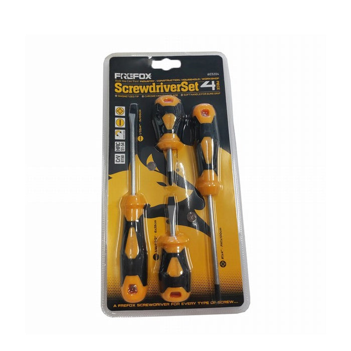 Отвертки магнитни 4бр в к-т - РА713