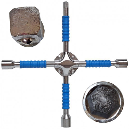 Ключ за джанти кръстачка D003