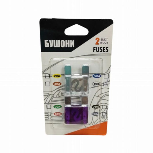 Бушони в блистер PA1166 (80A/100A)