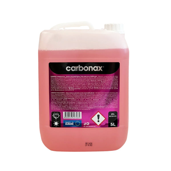 Carbonax Течност за чистачки лятна 5л - Готова розова