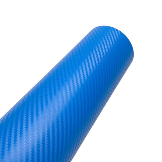 Фолио карбон Лукс - широчина 1.27м - Синьо