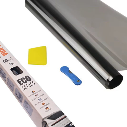 Фолио затъмняване ECO - 50см х 3м - 5% - Super Dark Black