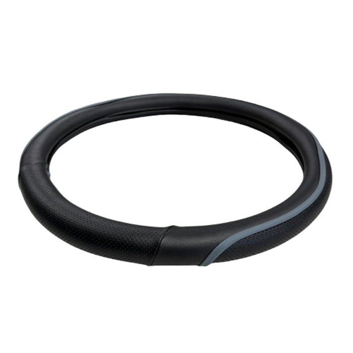 Калъф за волан 3031 Черно/Синьо М-38см