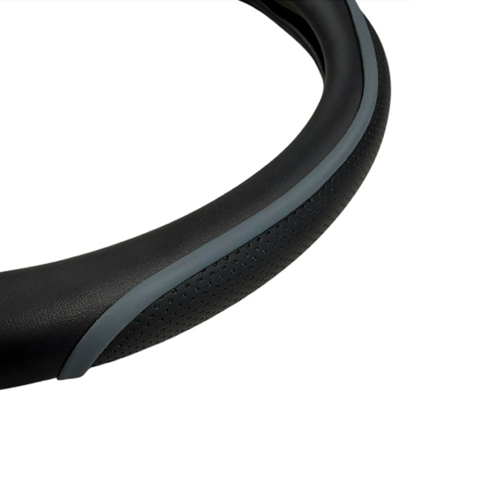 Калъф за волан 3031 Черно/Синьо М-38см