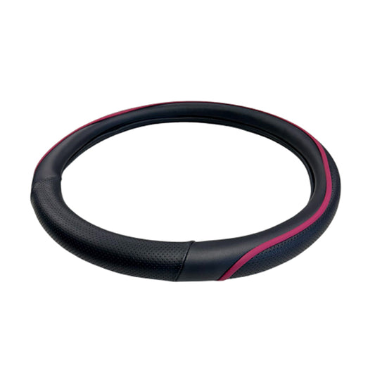 Калъф за волан 3031 Черно/Червено М-38см