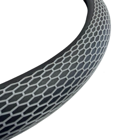 Калъф за волан LC01 M-38см Сив