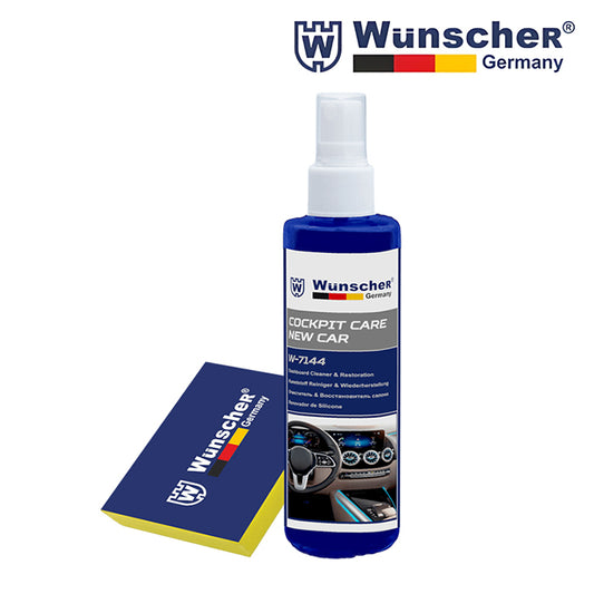 Мляко+гъба за табло нова кола WUNSCHER - 280мл