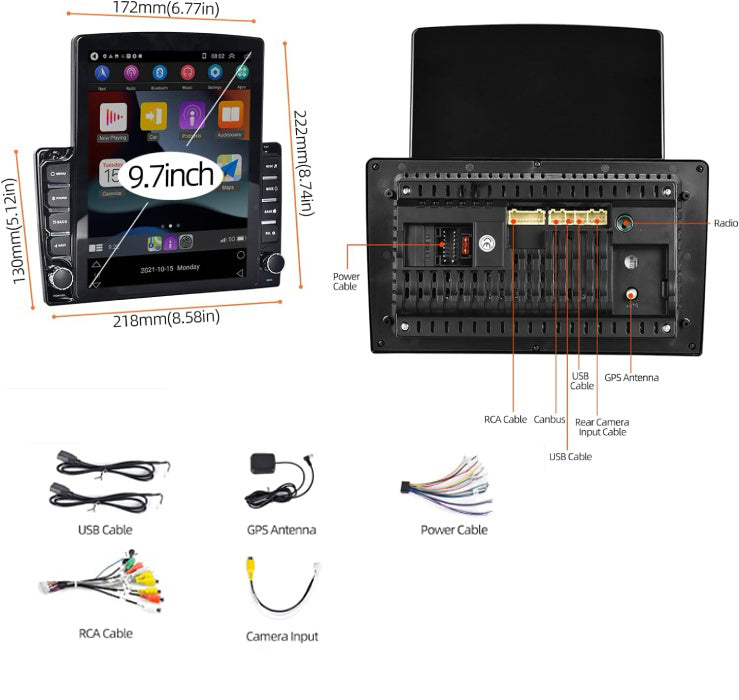 Мултимедия МР5 9.7` 145/8227