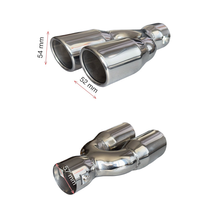 Накрайник ауспух 323