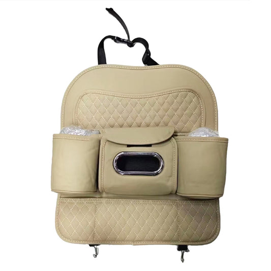 Органайзер за седалка PA1182 Кожа - Бежево