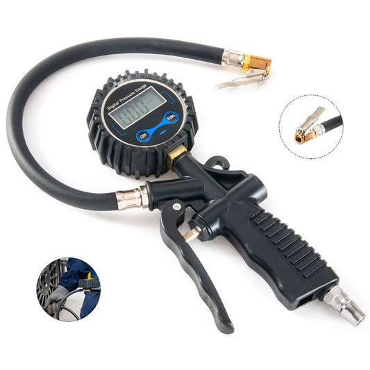 Пистолет за въздух с манометър 1410 Дигитален