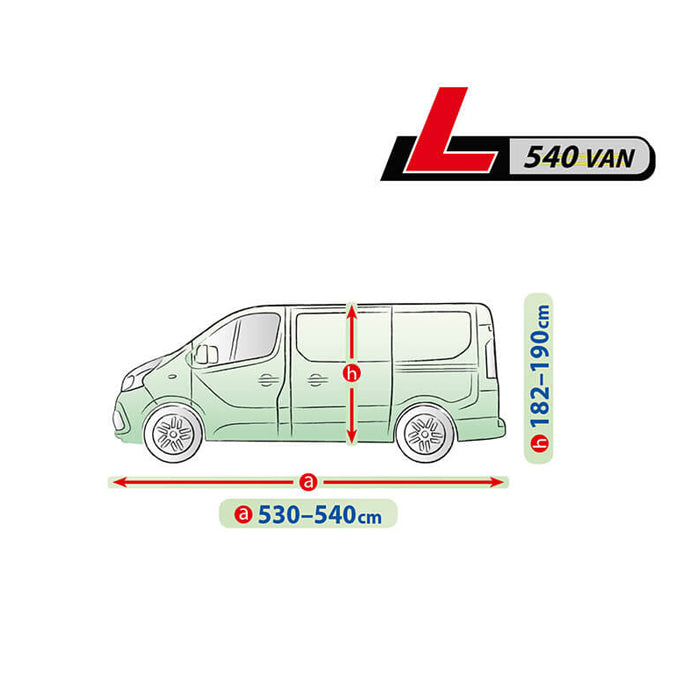 Покривало Kegel серия Mobile размер L540 сиво за Van