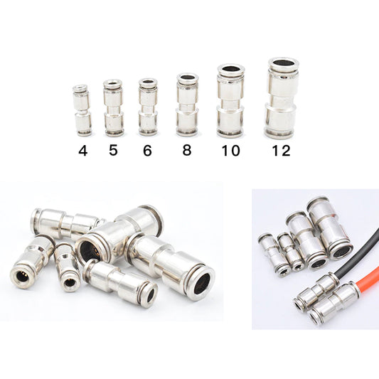 Права бърза връзка Метална - 6бр / к-т ( Ф4 - ф12)