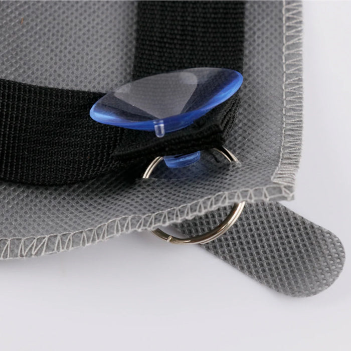 Предпазна мрежа за прозорец PA1185 - Червено/Сиво