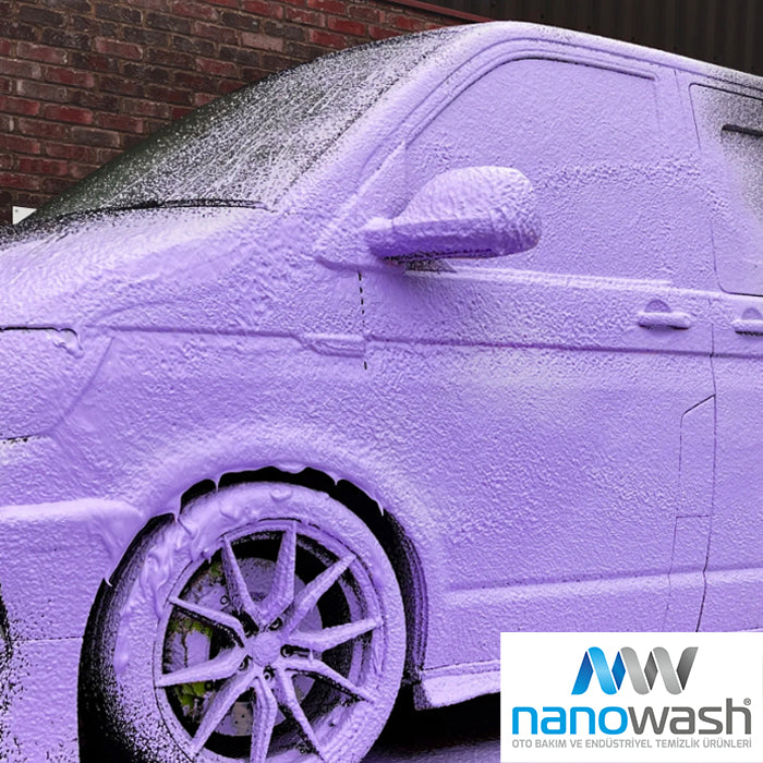 Пяна за безконтактно измиване Nanowash Лилава 1л.