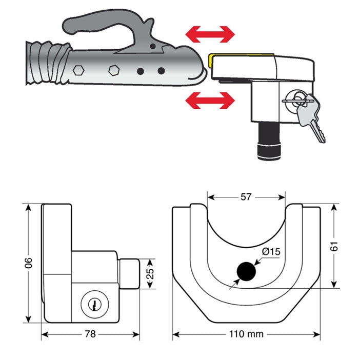 Секрет за ремарке 8074