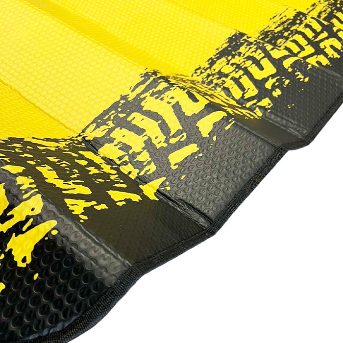 Сенник за предно стъкло - 140x70 195 - Жълт