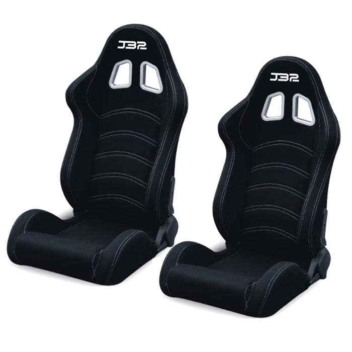 Спортни седалки за МПС - 1016 с бял конец