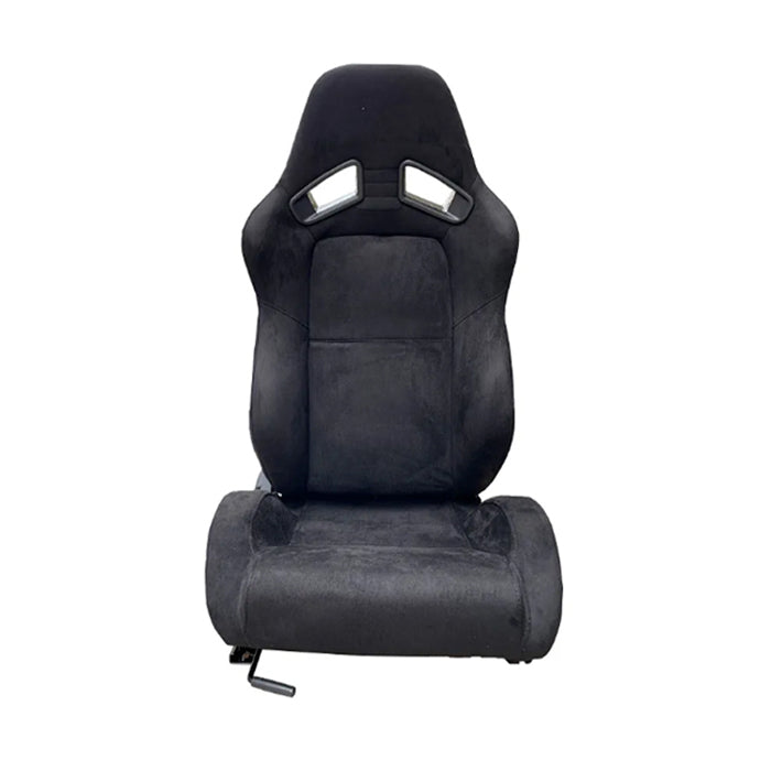 Спортни седалки за МПС - 1052 Черна с черен конец