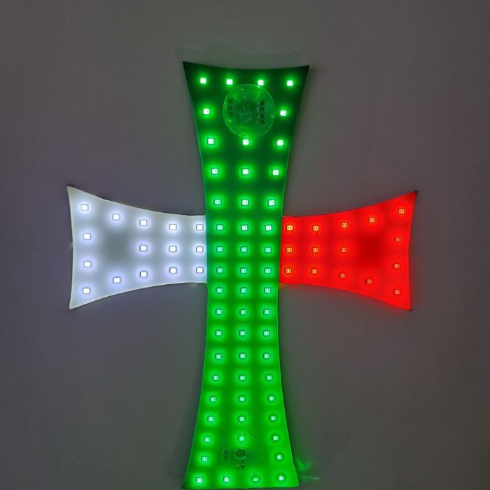 Светеш диоден кръст - PG391 - Bulgaria