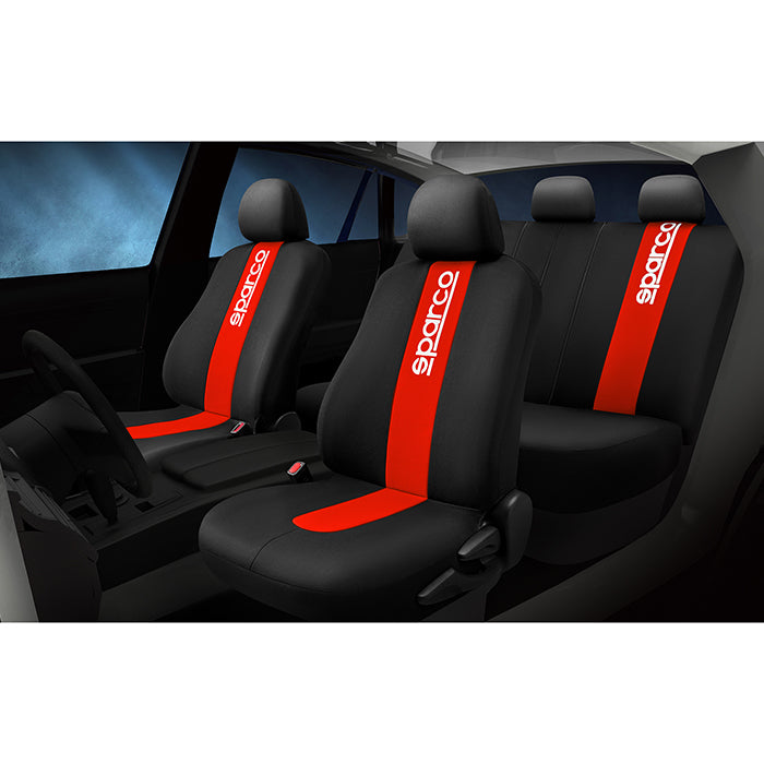 Тапицерия Sparco - SPC1013 Черно/Червено