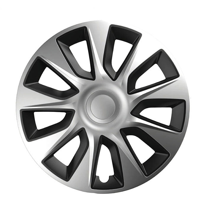 Тасове за джанти 13'' Versaco Stratos Silver / Black
