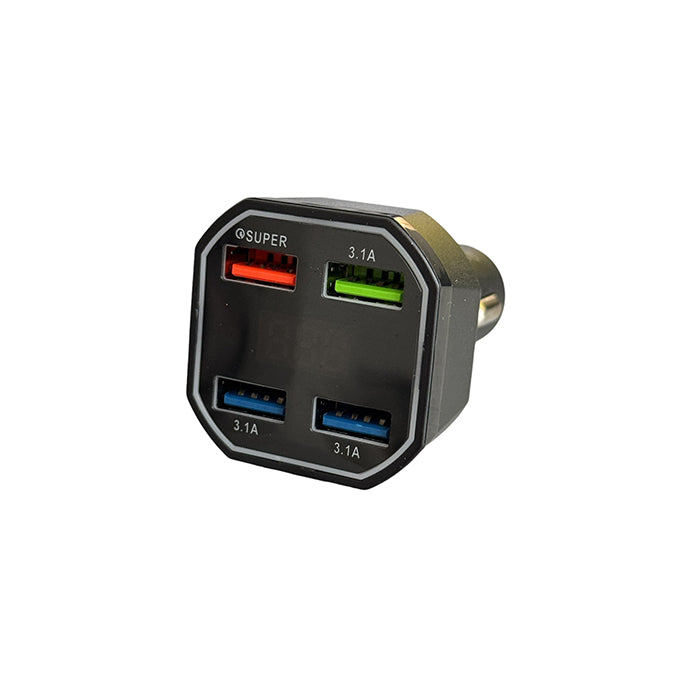 Волтметър електрически PA677 с 4 броя USB